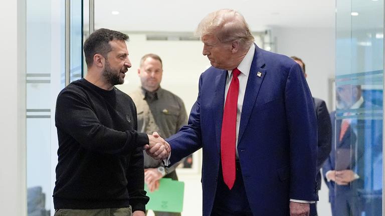 Wolodymyr Selenskyj und Donald Trump