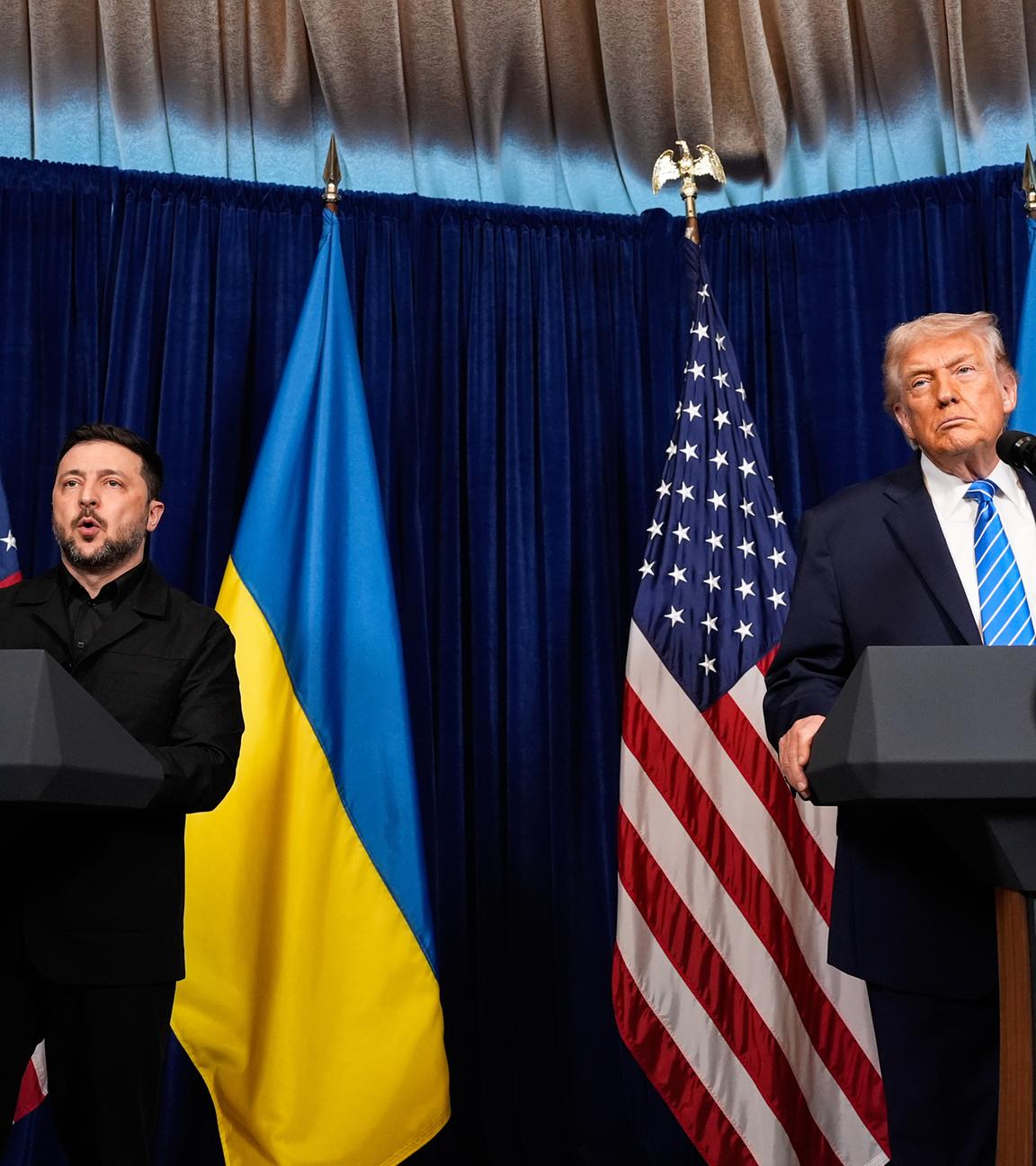 US-Präsident Donald Trump empfängt Präsident Wolodymyr Selenskyj in Florida