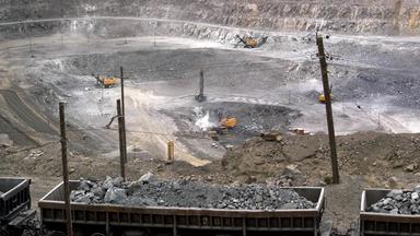 Eine "Seltene Erden"-Mine in China