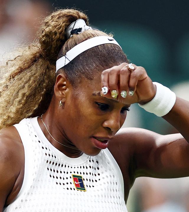 Serena Williams (USA) ist in Aktion. 