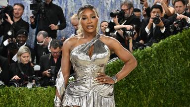 Serena Williams posiert beim Opening der "Costume Art" in New York.