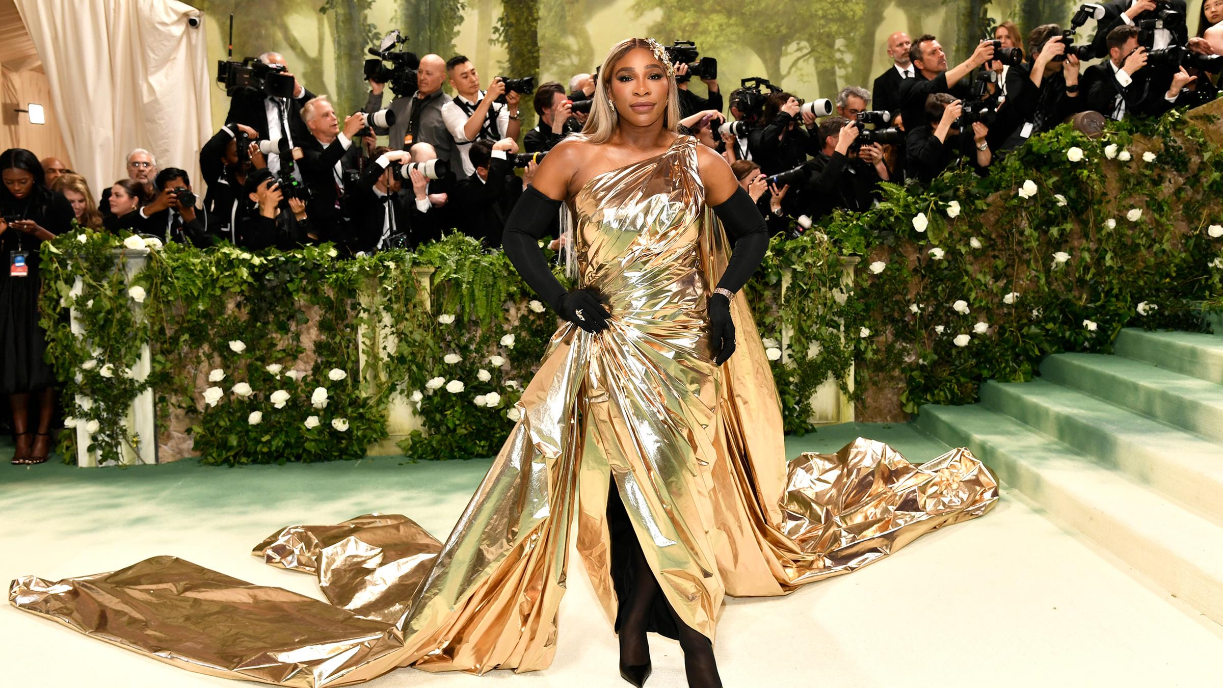 Serena Williams auf dem roten Teppich der MET Gala 2024