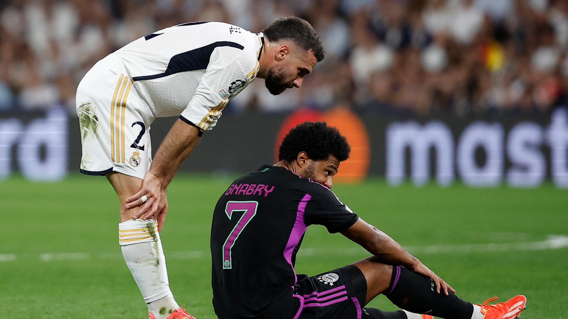 Bayern Münchens Serge Gnabry am 08.05.2024.