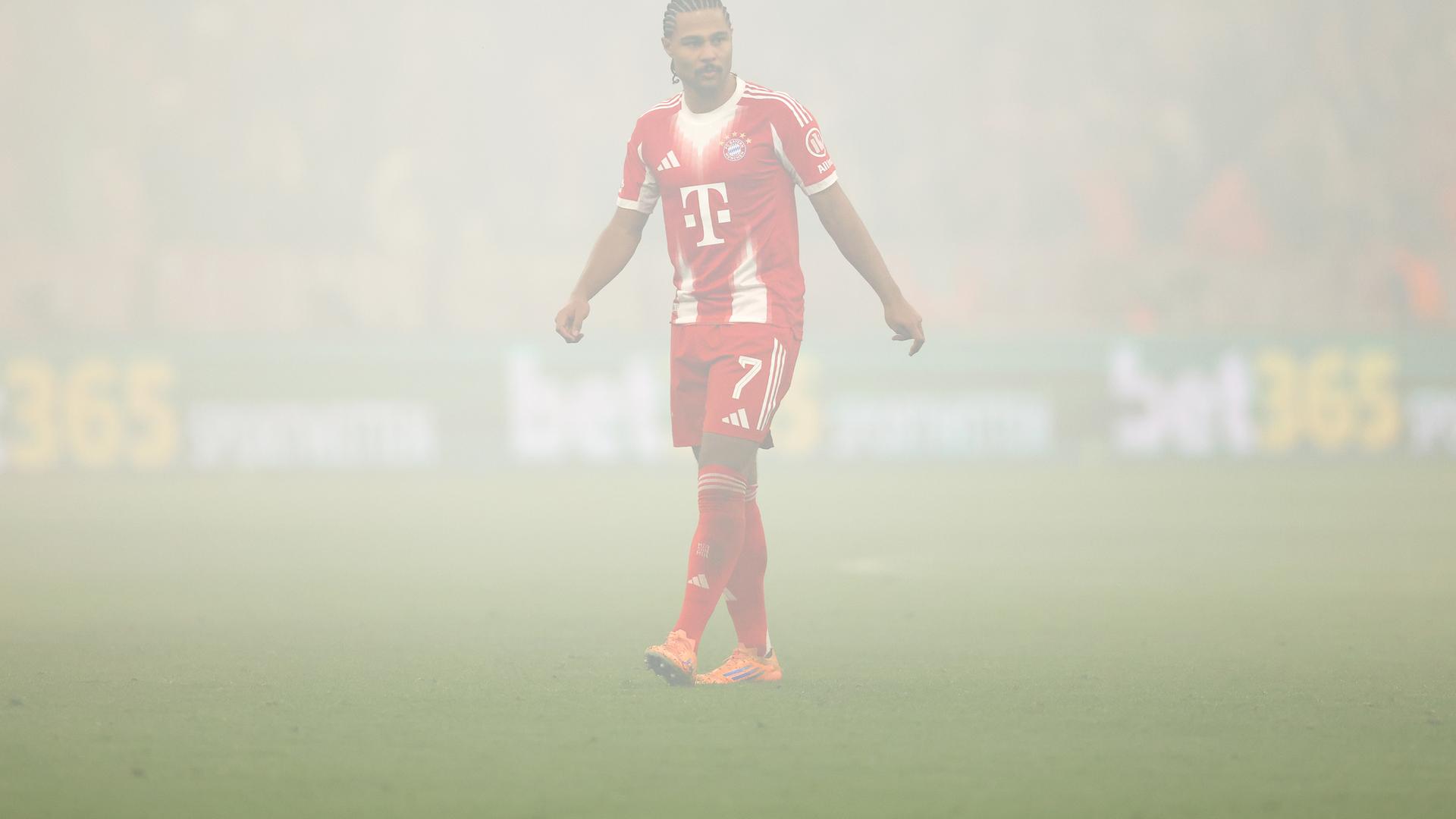 Serge Gnabry von Bayern München
