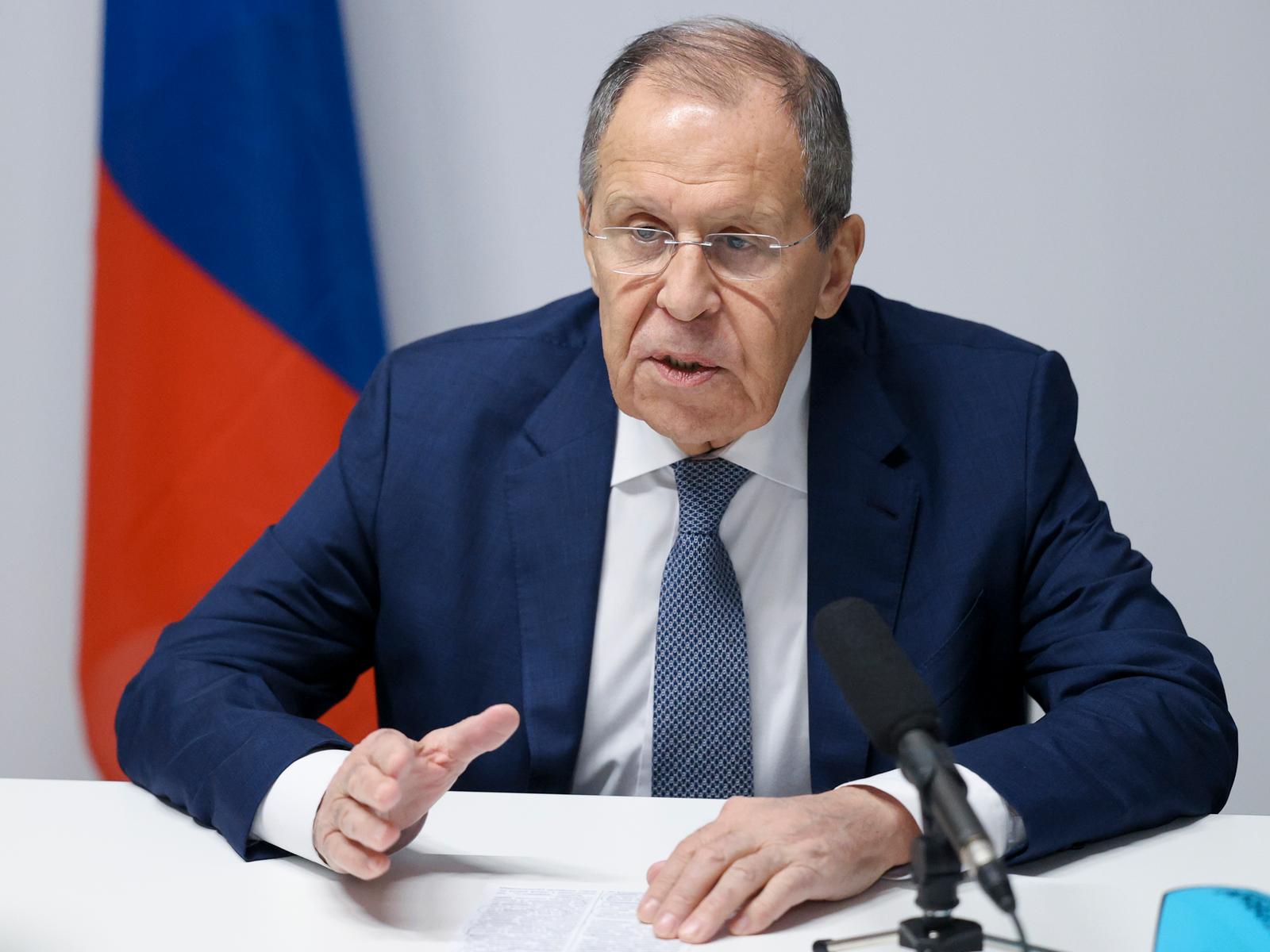 Lawrow: Bereit, im Ukraine-Krieg "jedes Mittel einzusetzen"