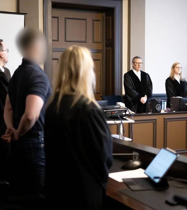 Im Landgericht Verden wurde der Serienmörder verurteilt