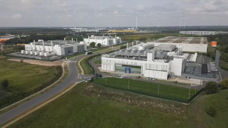 Industriegebiet in Brandenburg