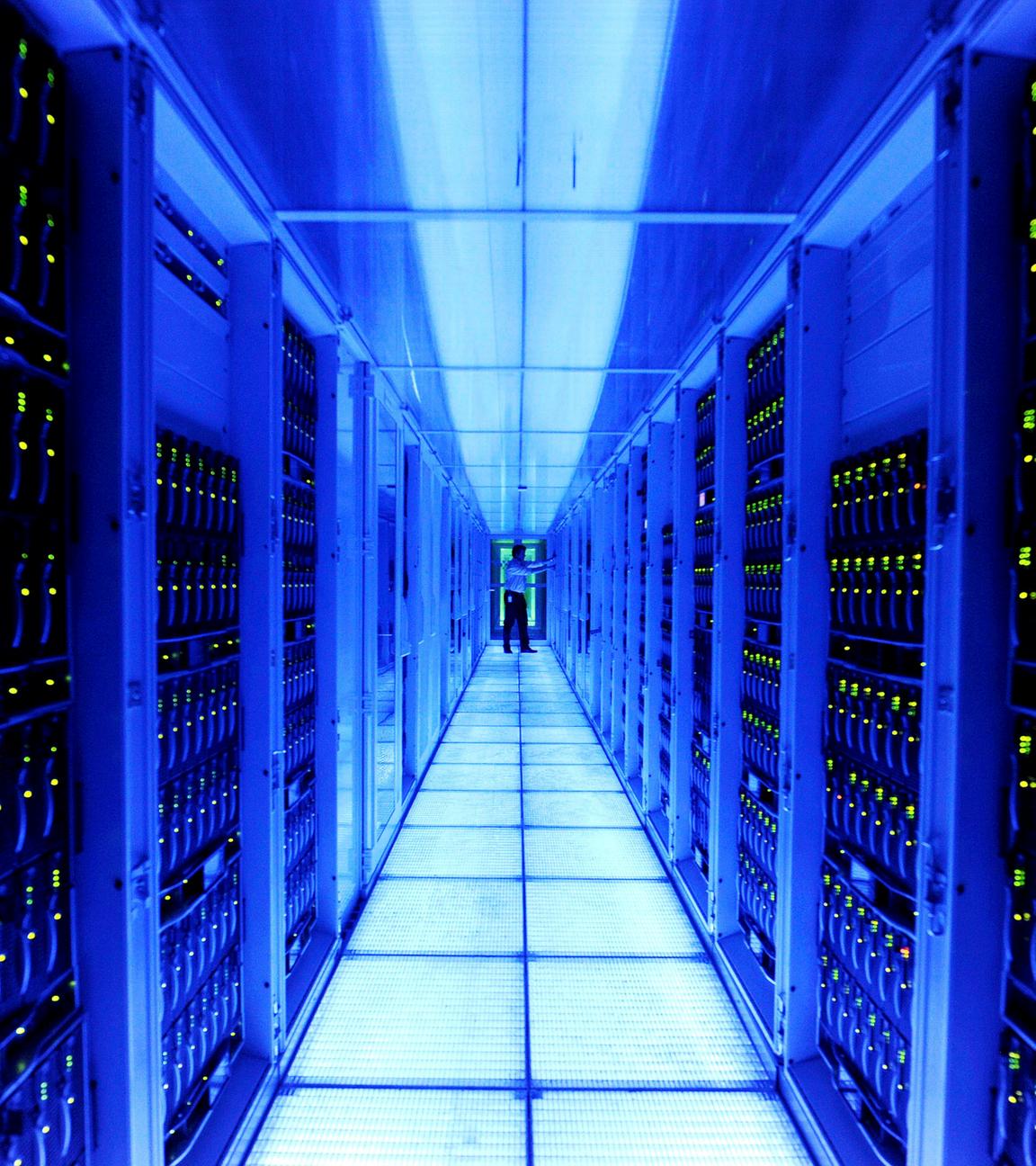 Serverraum der Firma SAP (Archivbild)