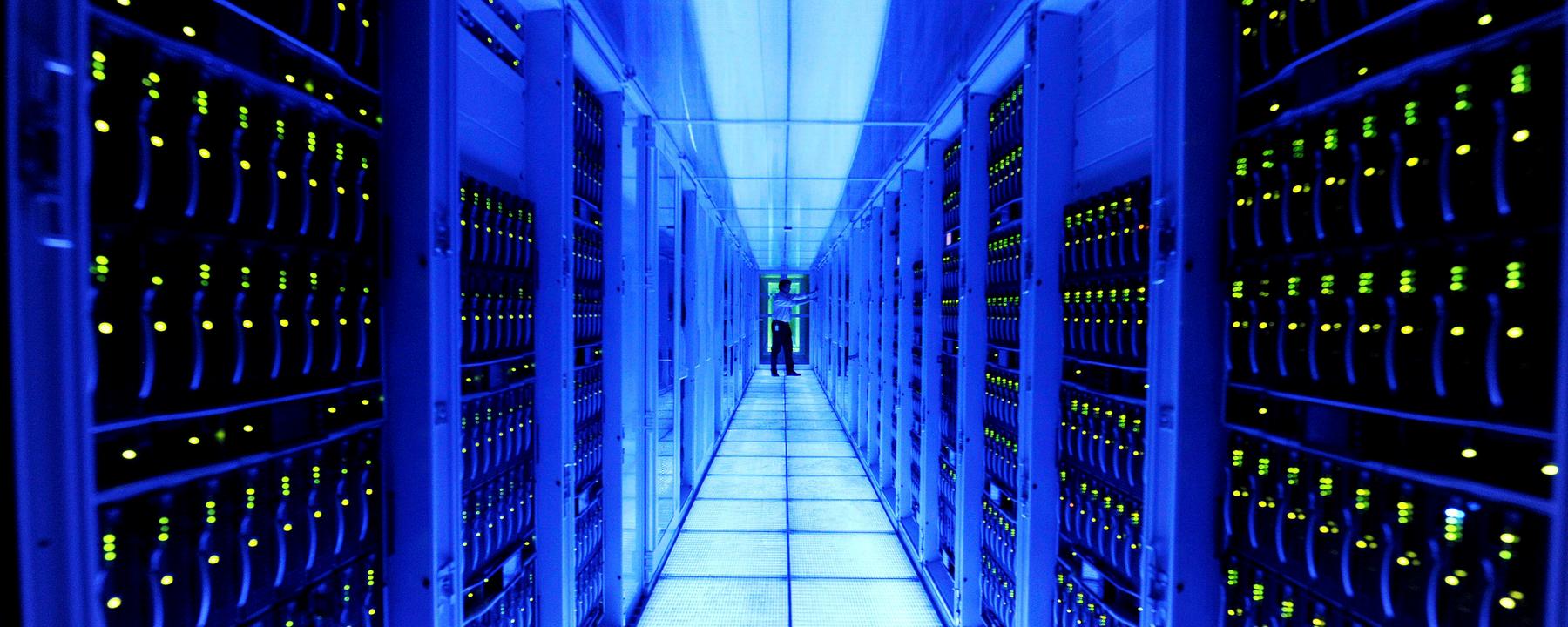 Serverraum der Firma SAP (Archivbild)