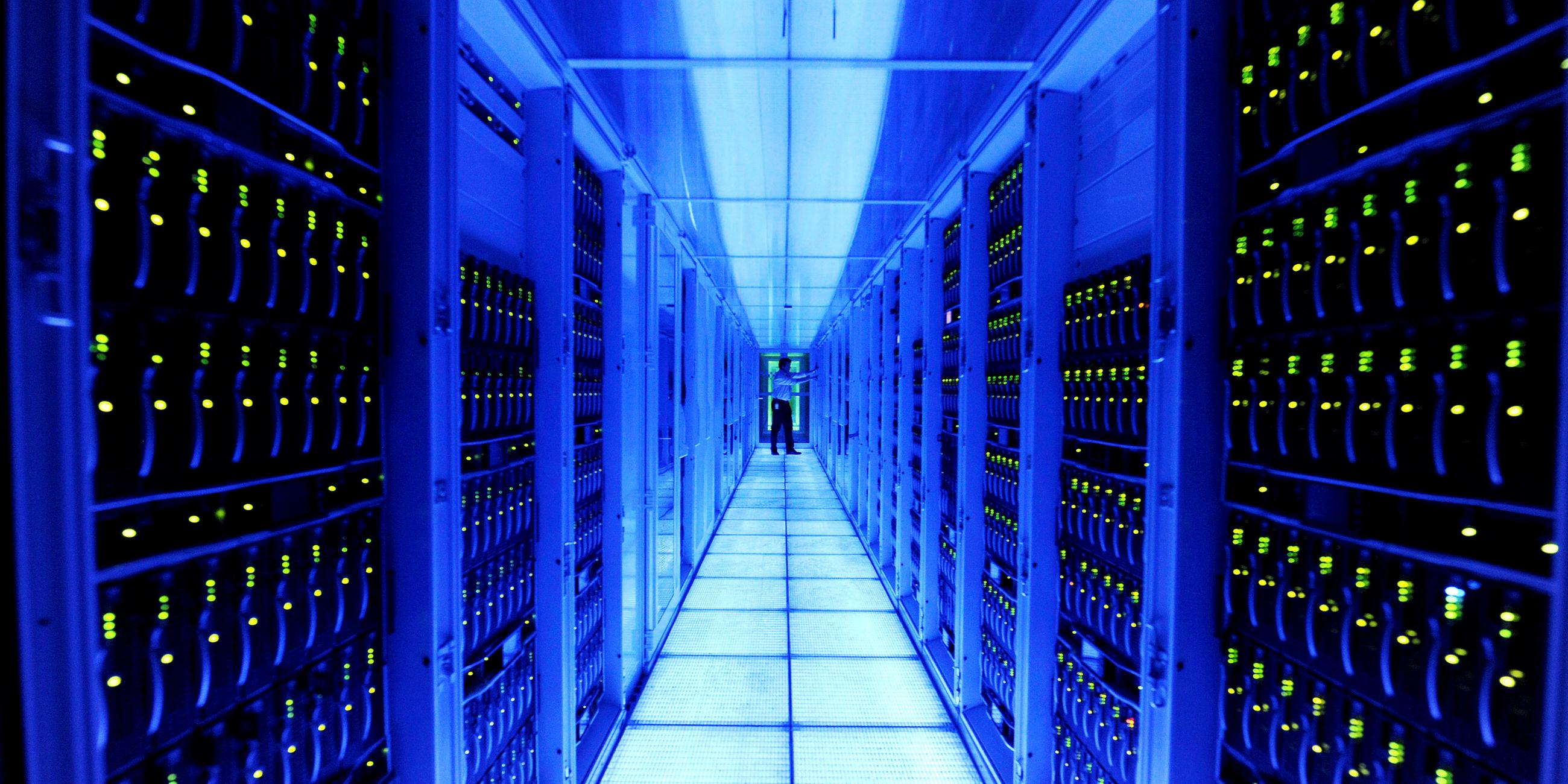 Serverraum der Firma SAP (Archivbild)