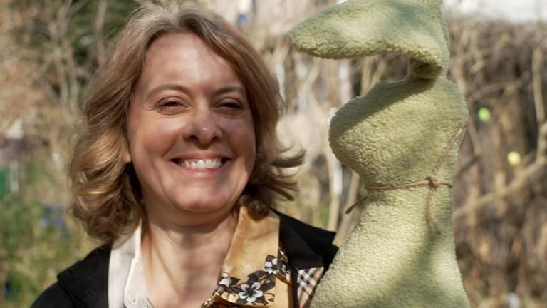 Anja Heyde und der Osterhase