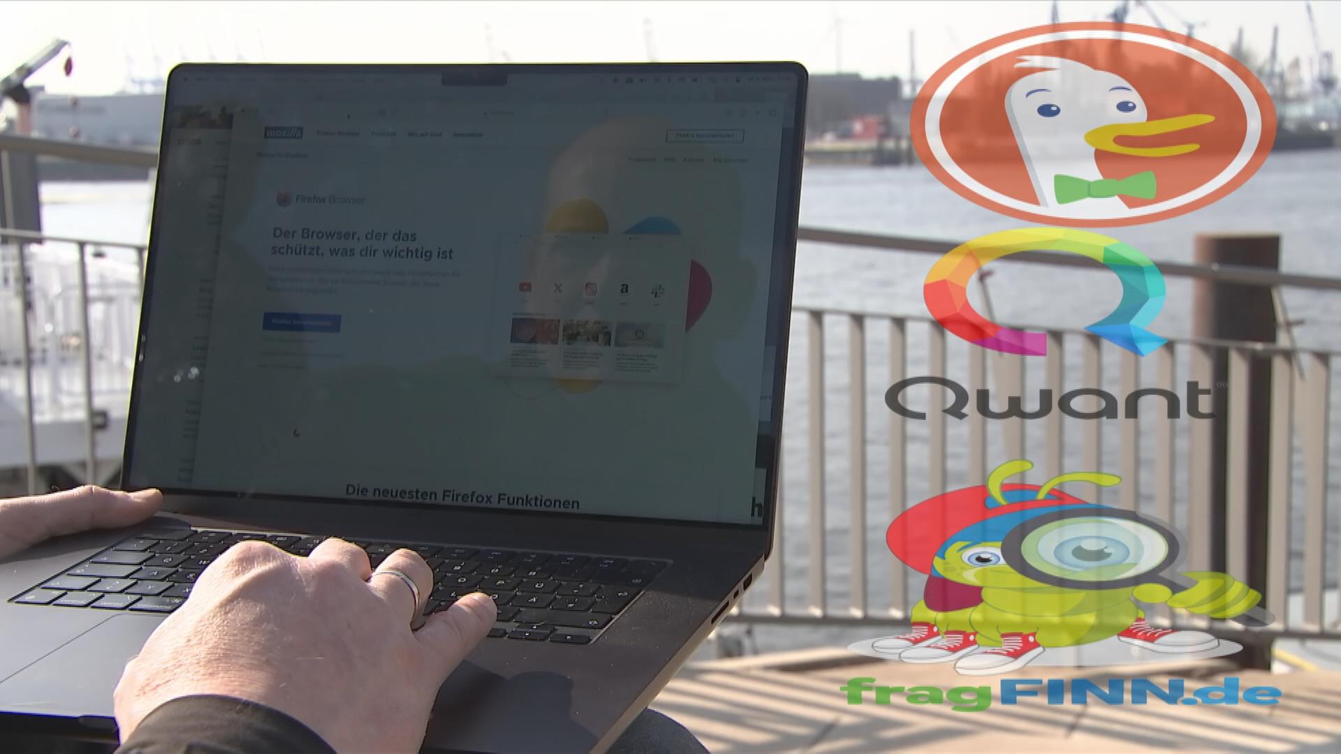 Laptop und Grafik