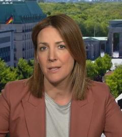 ZDF-Korrespondentin Andrea Maurer berichtet aus Berlin