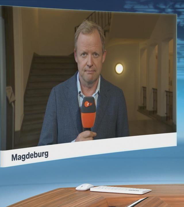 Andreas postel, Studioleiter in Sachsen-Anhalt, berichtet aus Magdeburg