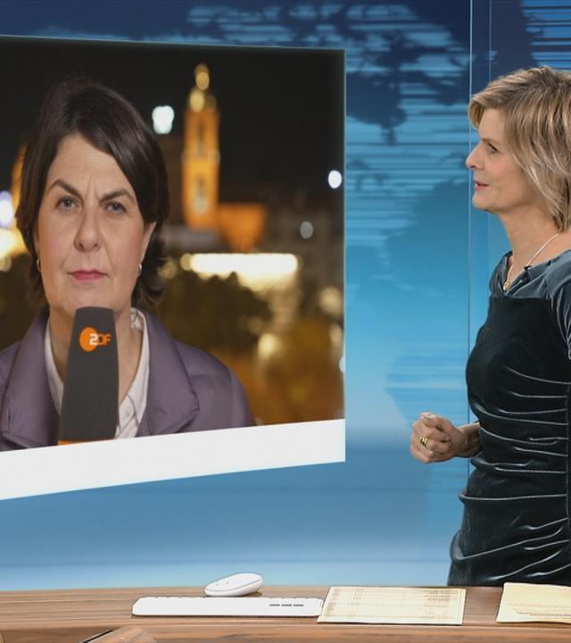 Schaltgespräch mit ZDF-Korrespondentin Anne Brühl