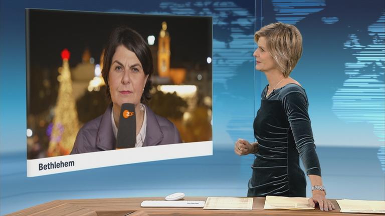 Schaltgespräch mit ZDF-Korrespondentin Anne Brühl