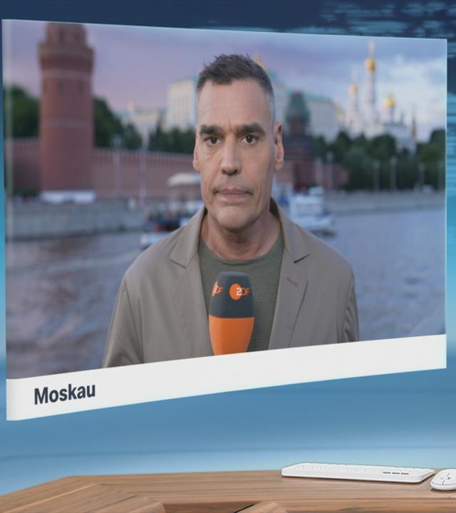 ZDF-Korrespondent Armin Coerper in Moskau