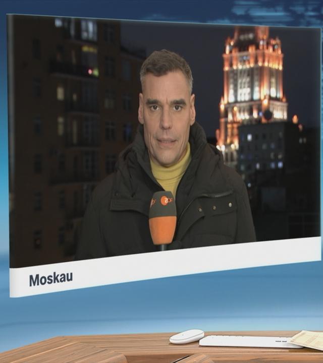 Ein Schaltgespräch mit ZDF-Korrespondent Armin Coerper.