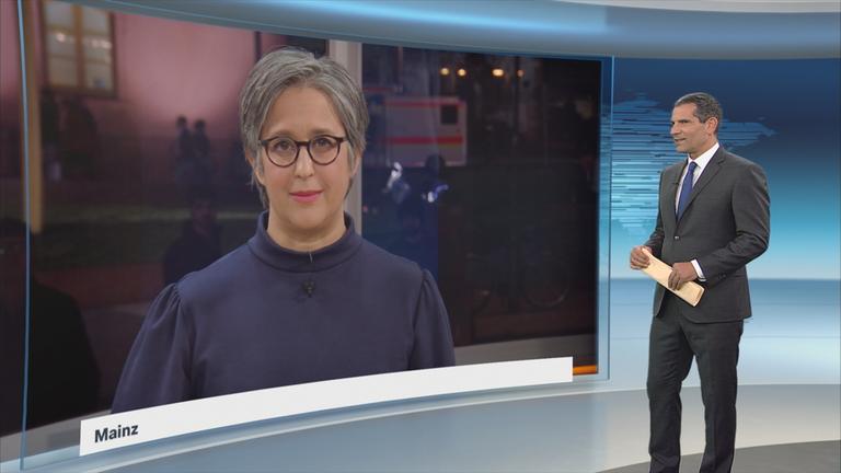 Schaltgespräch mit ZDF-Korrespondentin Shakuntala Banerjee und Moderation