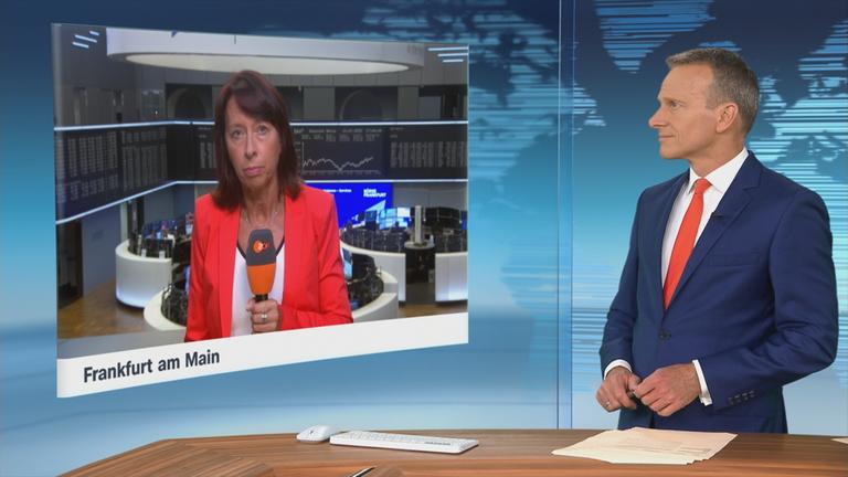 Stephanie Barrett berichtet von der Börse in Frankfurt.