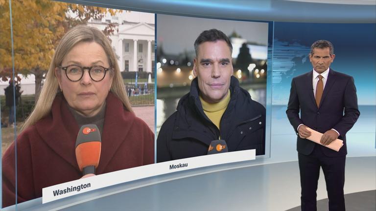 Der von US-Präsident Donald Trump vorgelegte Friedensplan für die Ukraine und Russland beinhaltet auch die Abtretung ukrainischer Gebiete. Claudia Bates und Armin Coerper berichten.