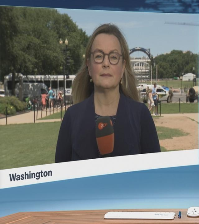 ZDF-Korrespondentin Claudia Bates 