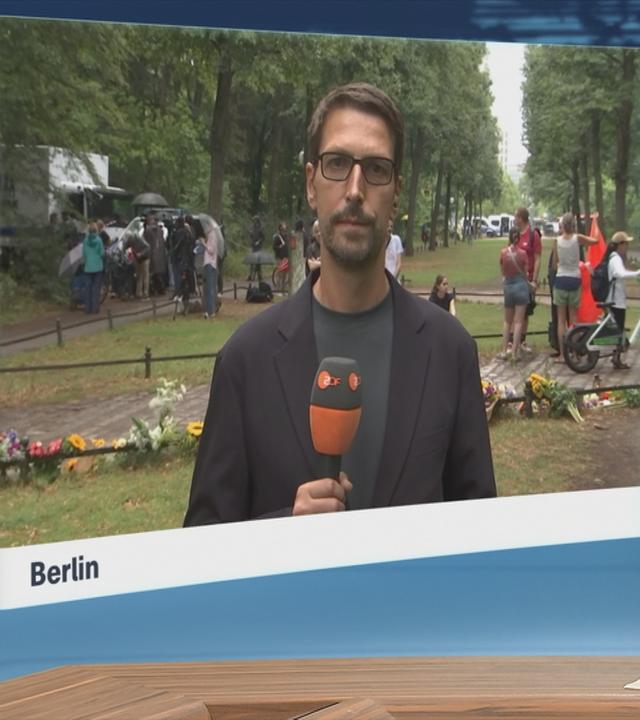 Schaltgespräch mit Carsten Behrendt und Moderation.