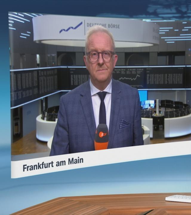 Frank Bethmann im Schaltgespräch von der Börse
