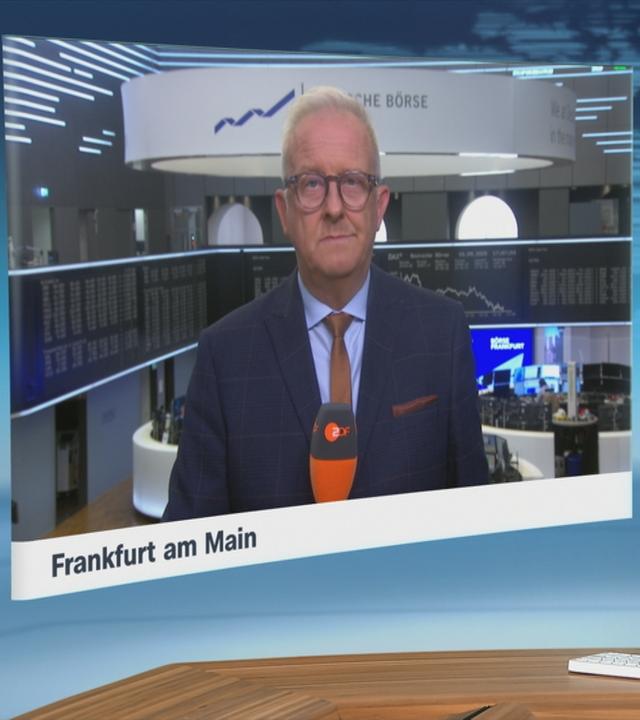 Ein Schaltgespräch mit ZDF-Korrespondent Frank Bethmann.