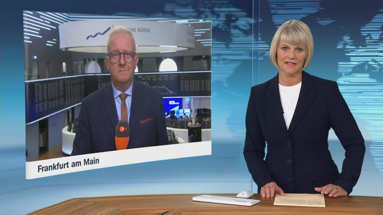 Ein Schaltgespräch mit ZDF-Korrespondent Frank Bethmann.