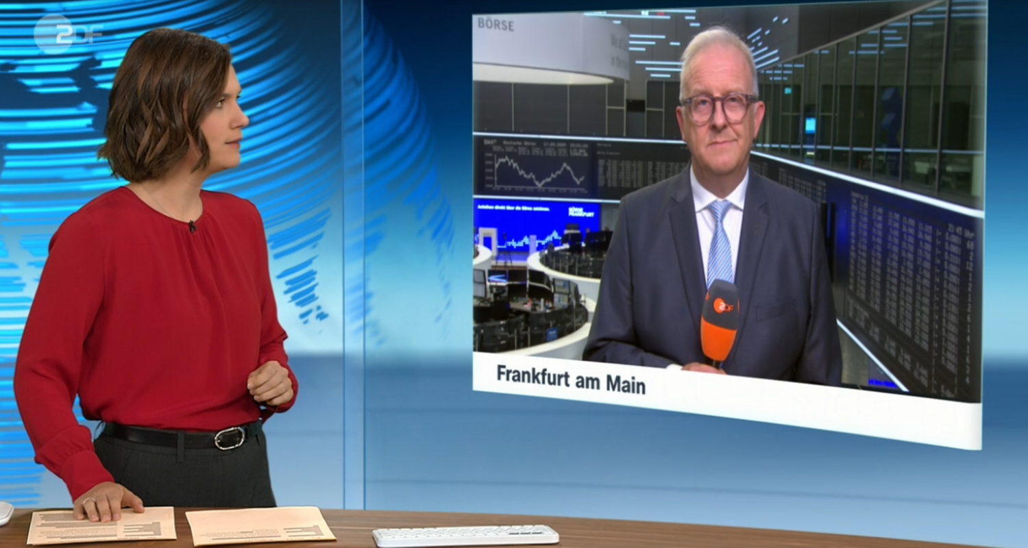 Schaltgespräch mit der Börse