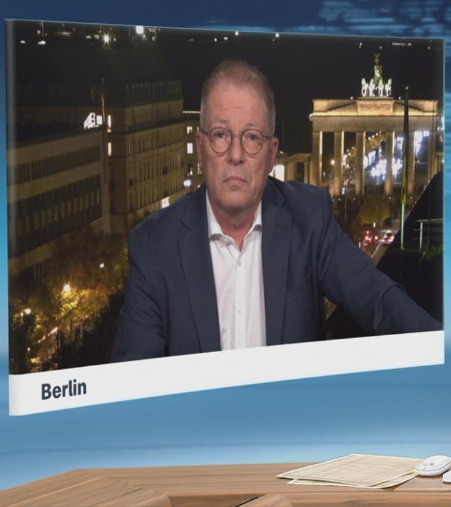 ZDF-Korrespondent Klaus Brodbeck ist zu sehen.