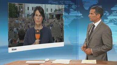 Schaltgspräch mit Anne Brühl zu den Protesten in der Ukraine