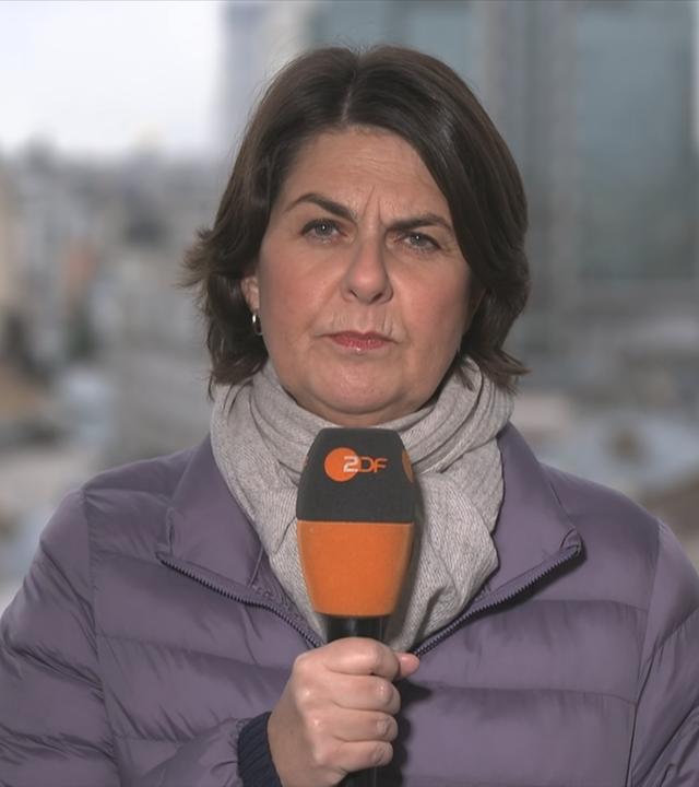 ZDF Reporterin Anne Brühl berichtet aus Kiew