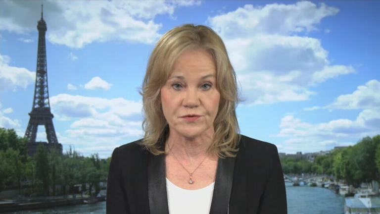 ZDF-Korrespondentin Christel Haas berichtet aus Berlin