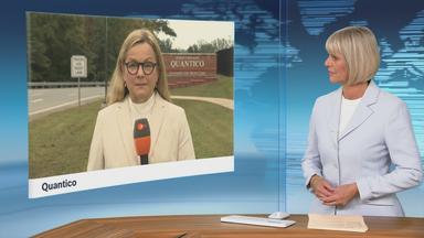 Claudia Bates im Schaltgespräch mit der heute