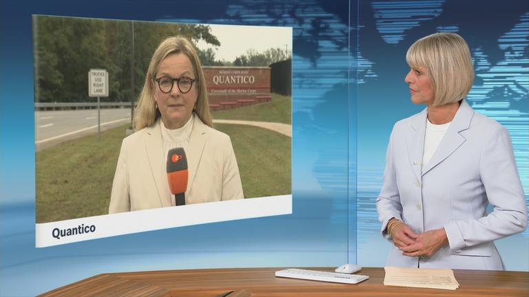 Claudia Bates im Schaltgespräch mit der heute