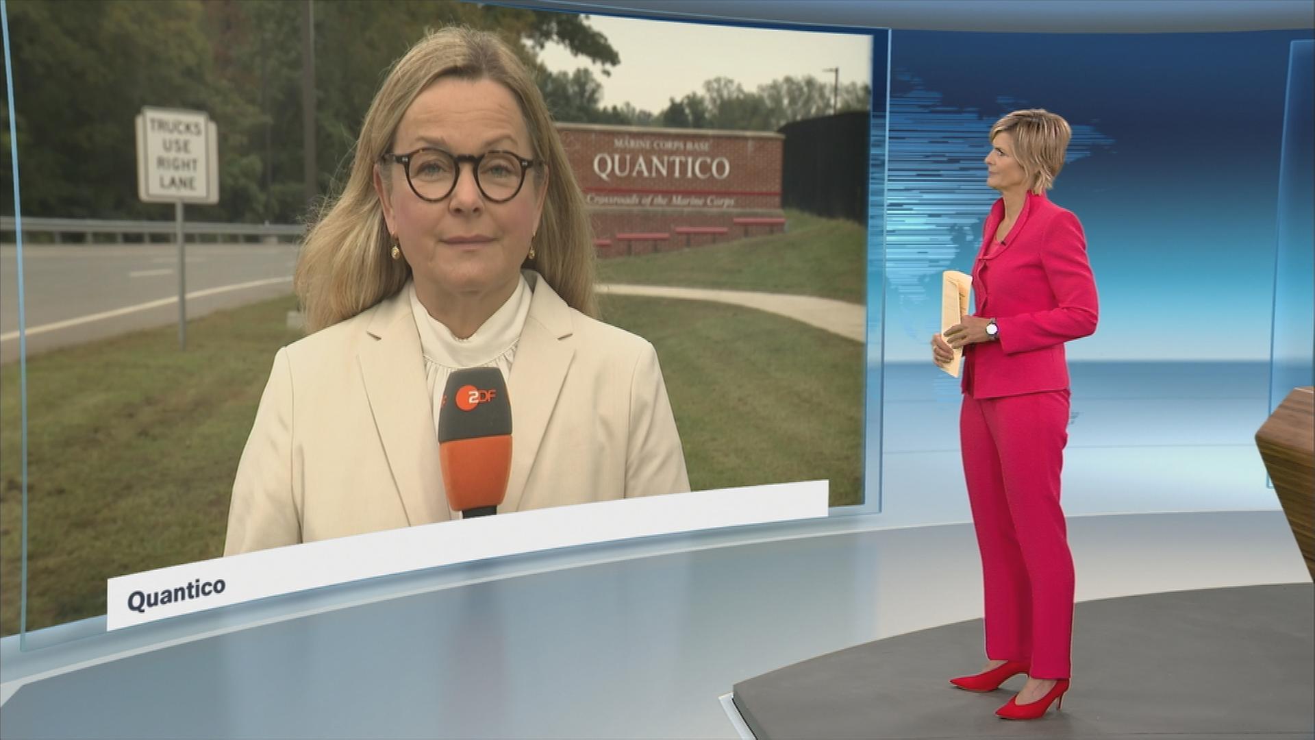 Claudia Bates im Schaltgespräch mit der heute