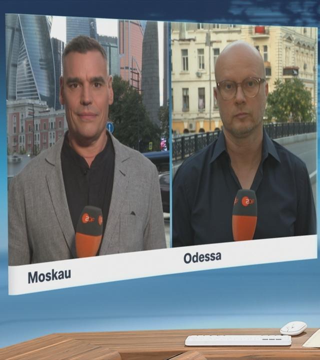 Armin Coerper in Moskau und Torge Bode in Odessa