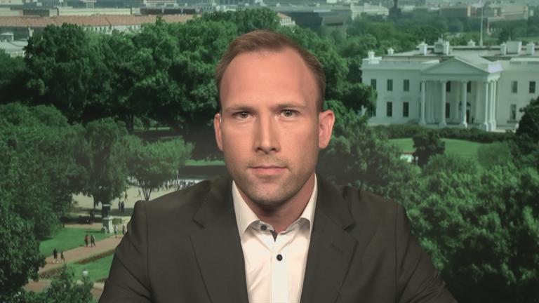 David Sauer im Schaltgespräch in Washington