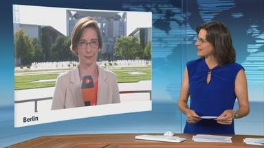 Diana Zimmermann im Schaltgespräch mit der heute