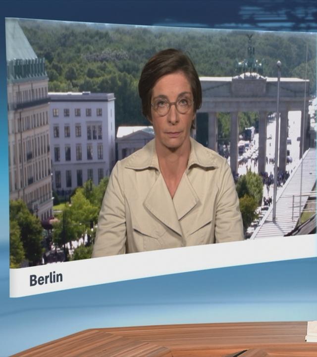 Diana Zimmermann im Schaltgespräch mit der heute