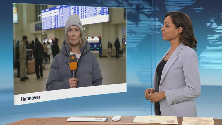 Vor allem der Norden und Osten Deutschlands ist vom Schneesturm Elli betroffen. Wie die Menschen mit Minusgraden und Eisglätte umgehen, berichtet Svenja Dohmeyer.