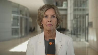 ZDF-Korrespondentin Dorthe Ferber berichtet aus Berlin