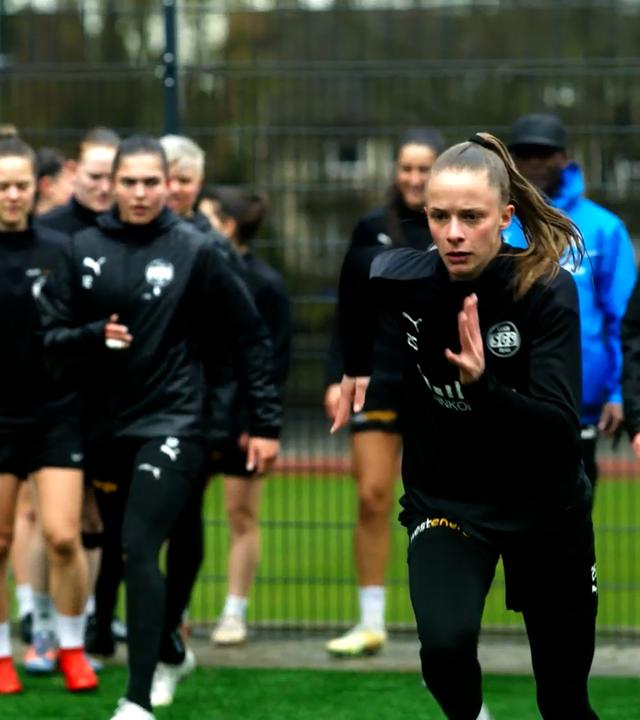SGS Essen beim Training