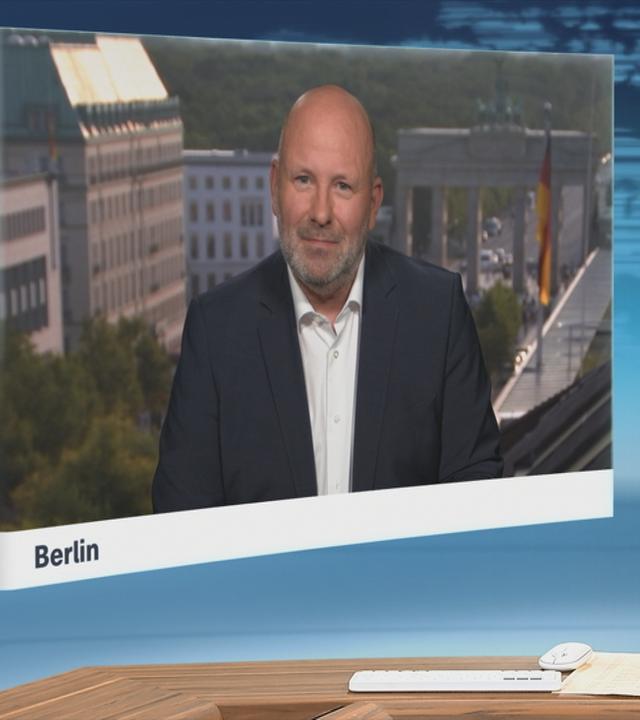 ZDF-Korrespondent Mathis Feldhoff in Berlin