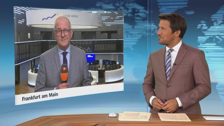 Frank Bethmann im Schaltgespräch mit der heute