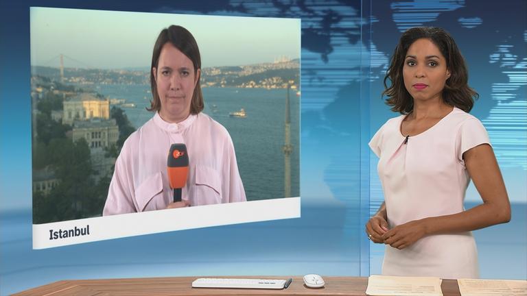 ZDF-Korrespondentin Phoebe Gaa berichtet.