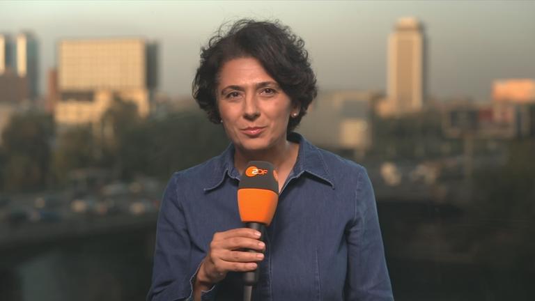 Golineh Atai im Schaltgespräch it der heute