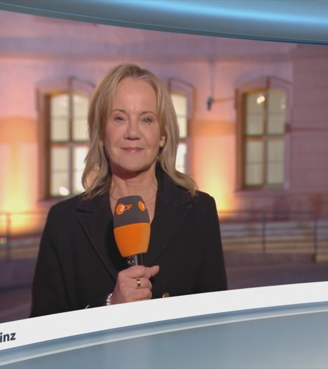 Schaltgespräch mit ZDF-Korrespondentin Christel Haas und Moderation